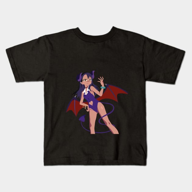 Nagatoro Demon Queen Kids T-Shirt by MigiDesu